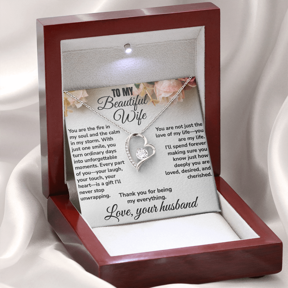 To My Beautiful Wife, Thank You For Being My Everything