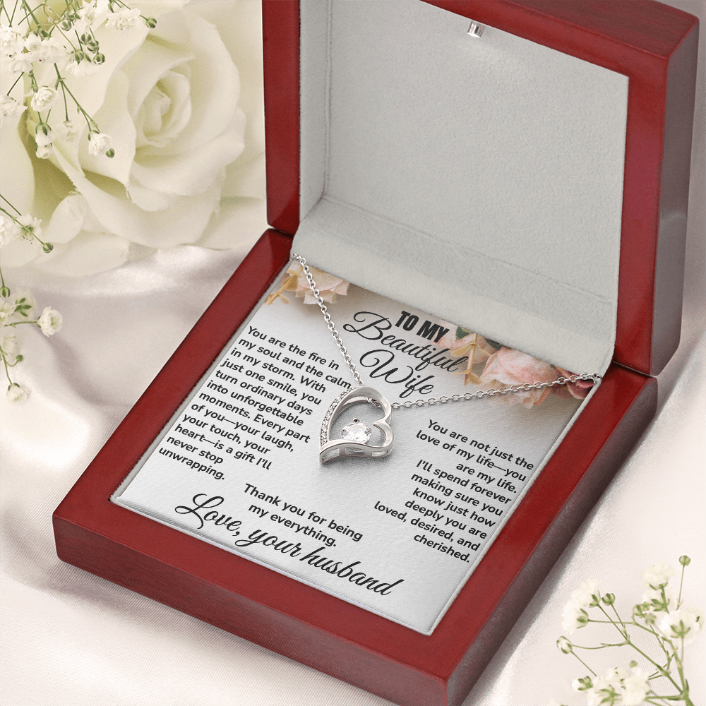 To My Beautiful Wife, Thank You For Being My Everything