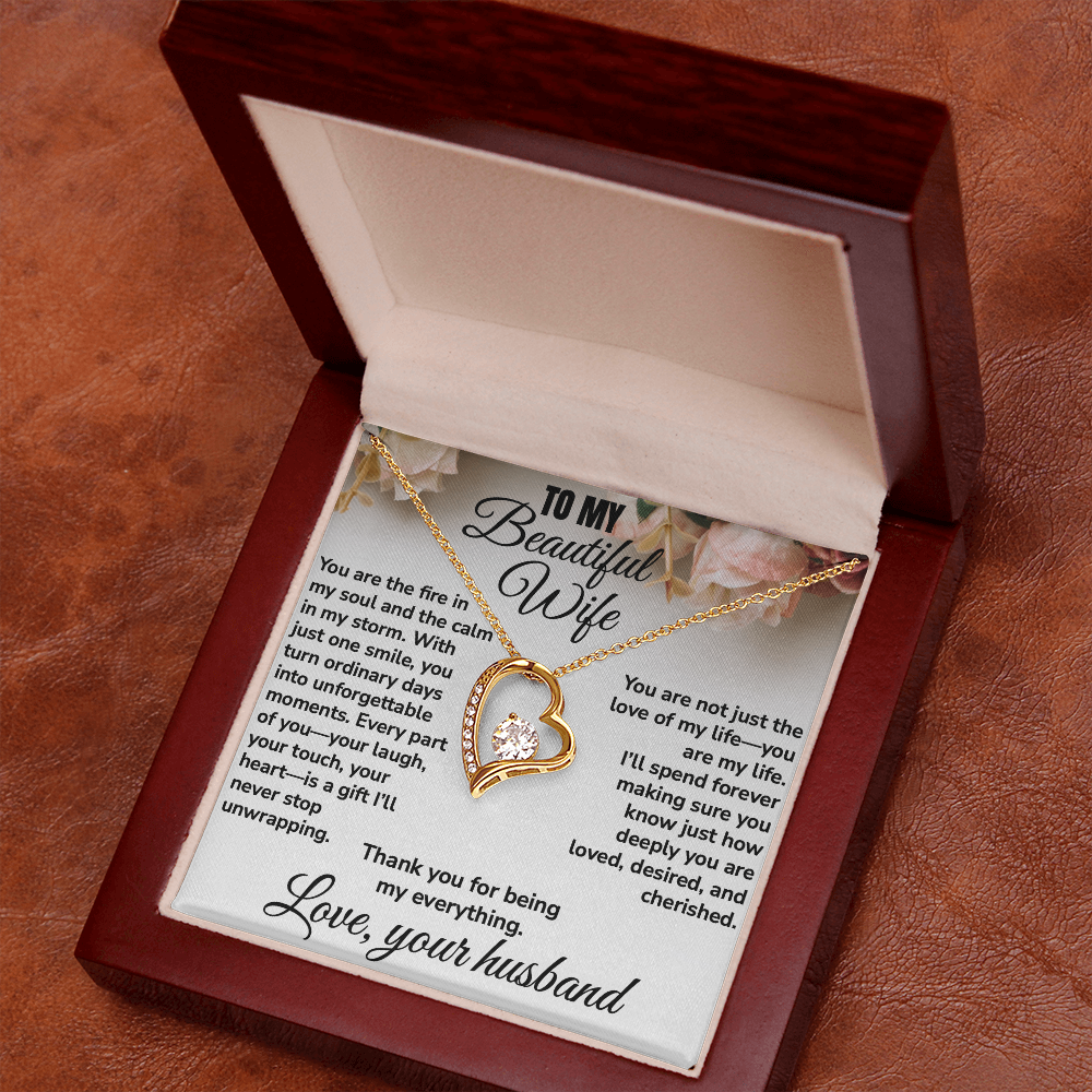 To My Beautiful Wife, Thank You For Being My Everything