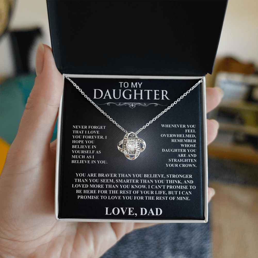 To My Daughter, I Will Love You For The Rest Of My Life