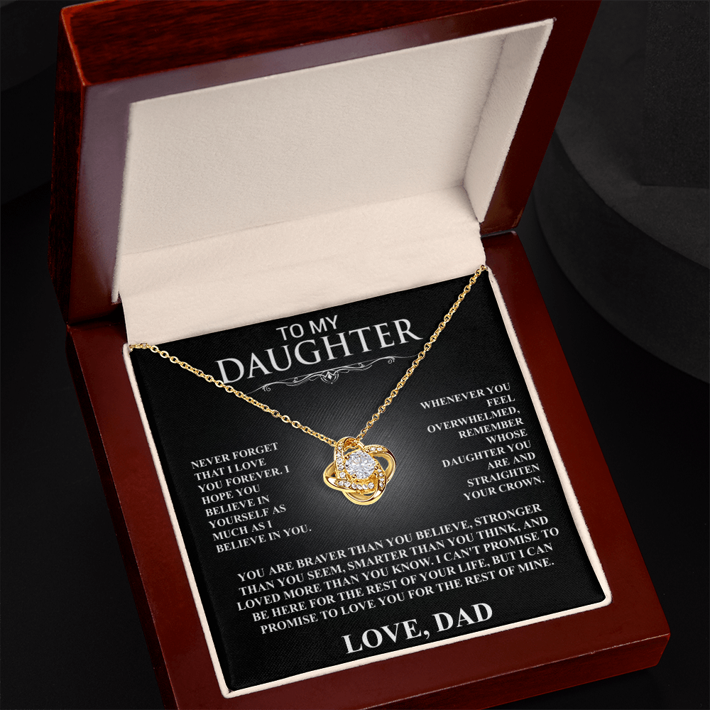 To My Daughter, I Will Love You For The Rest Of My Life