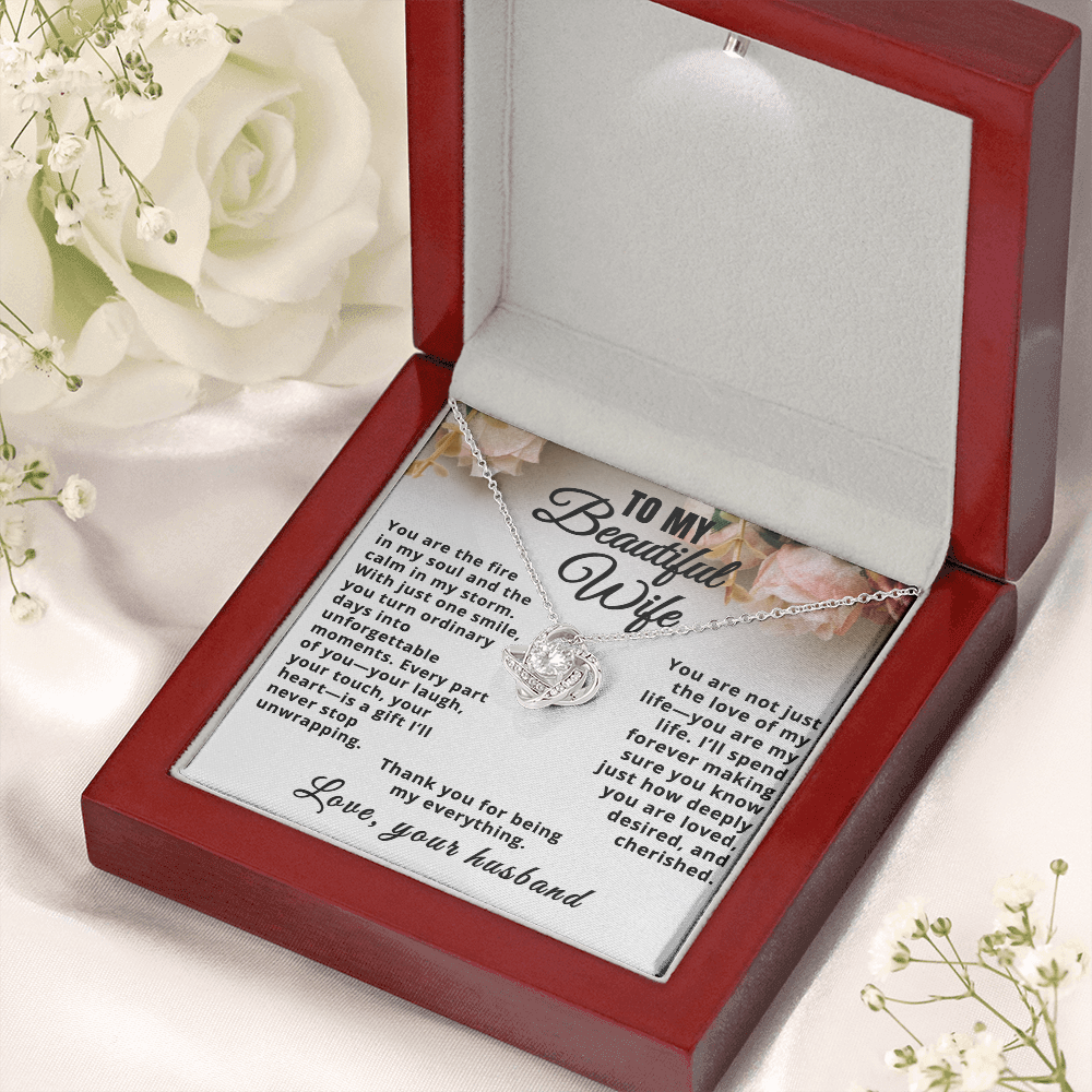 To My Beautiful Wife, Thank You For Being My Everything