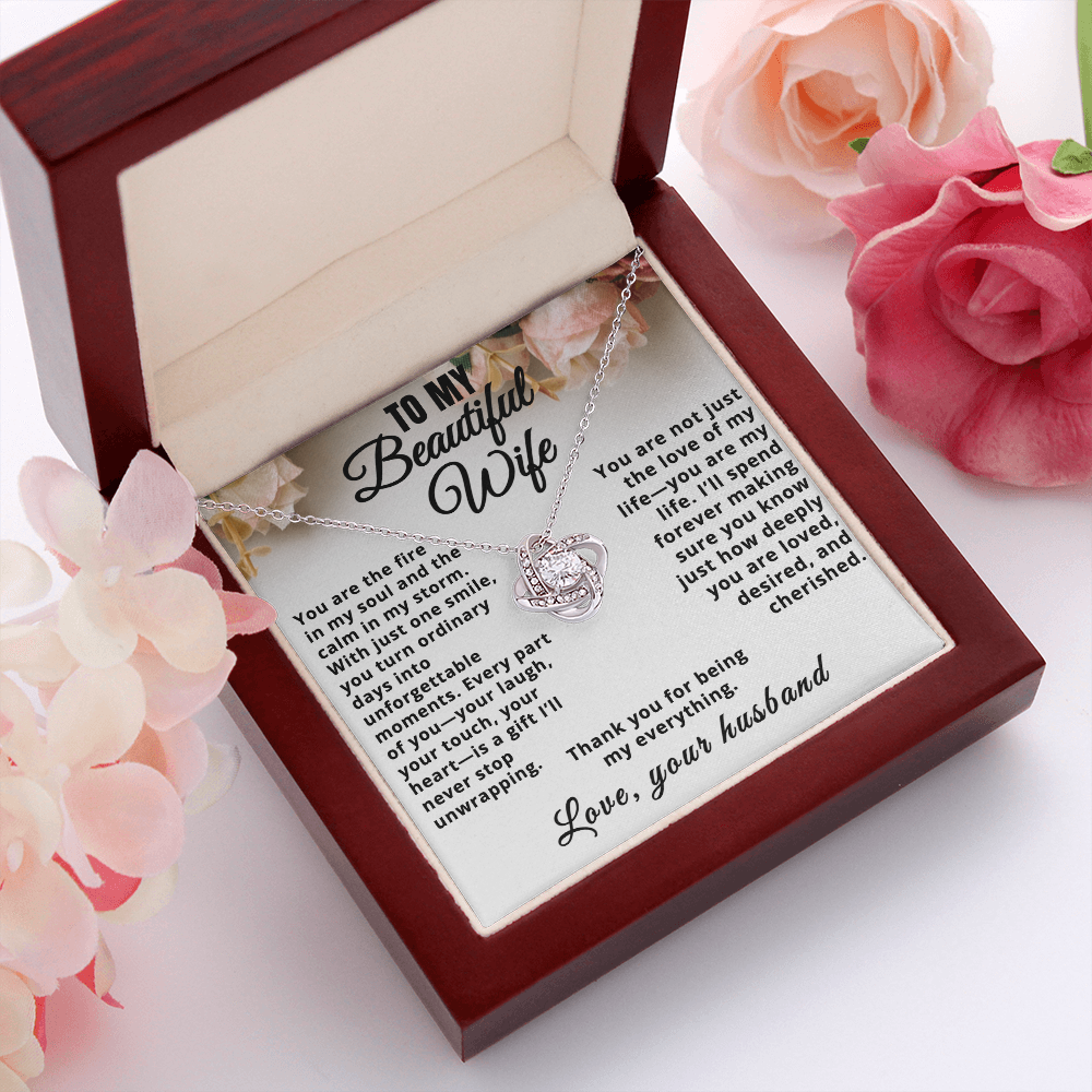 To My Beautiful Wife, Thank You For Being My Everything