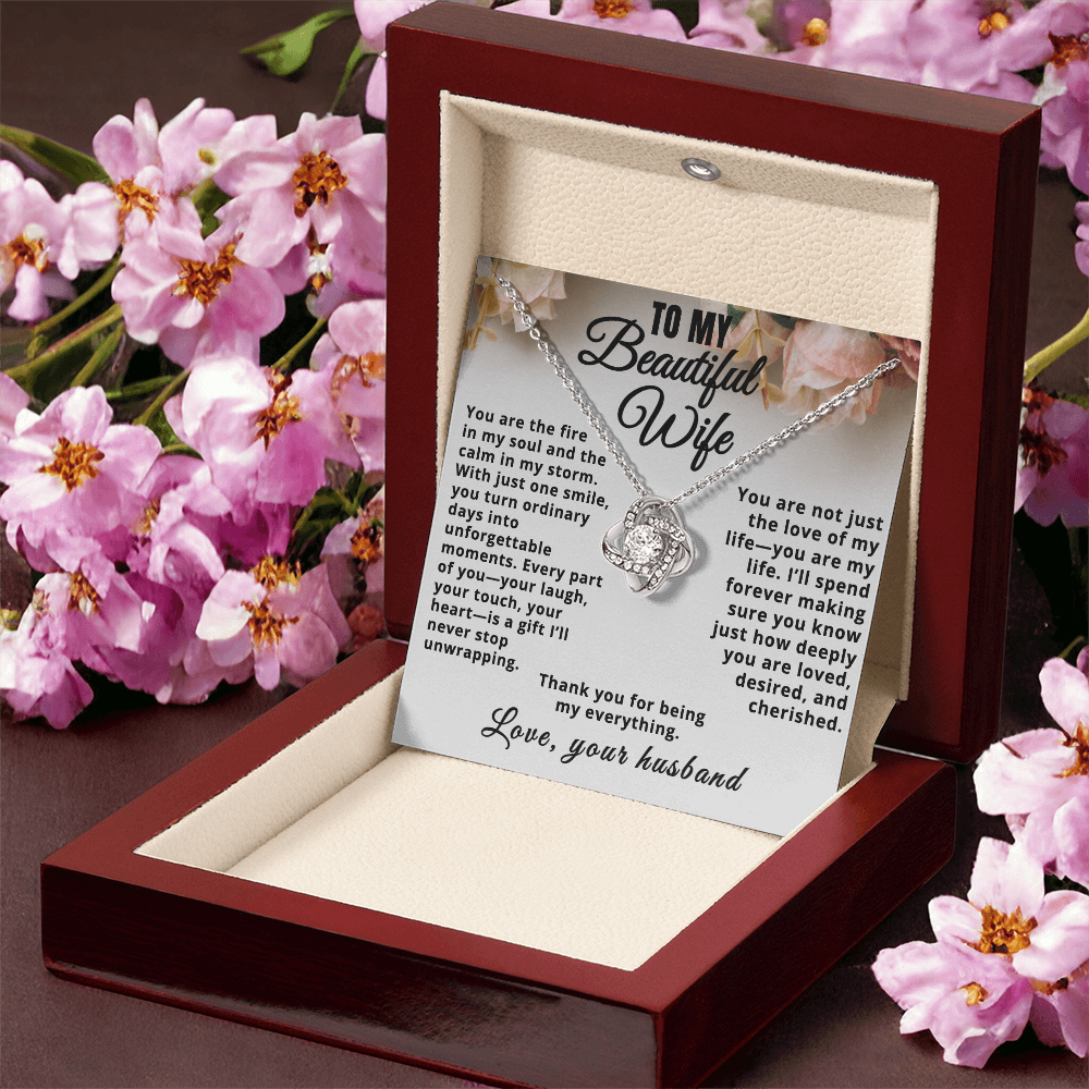 To My Beautiful Wife, Thank You For Being My Everything