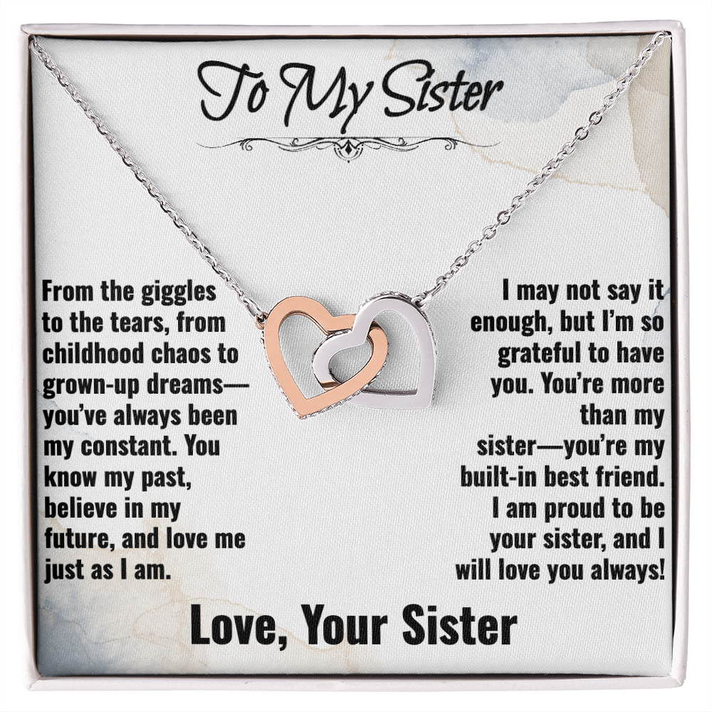 To My Sister, I Will Love You Always