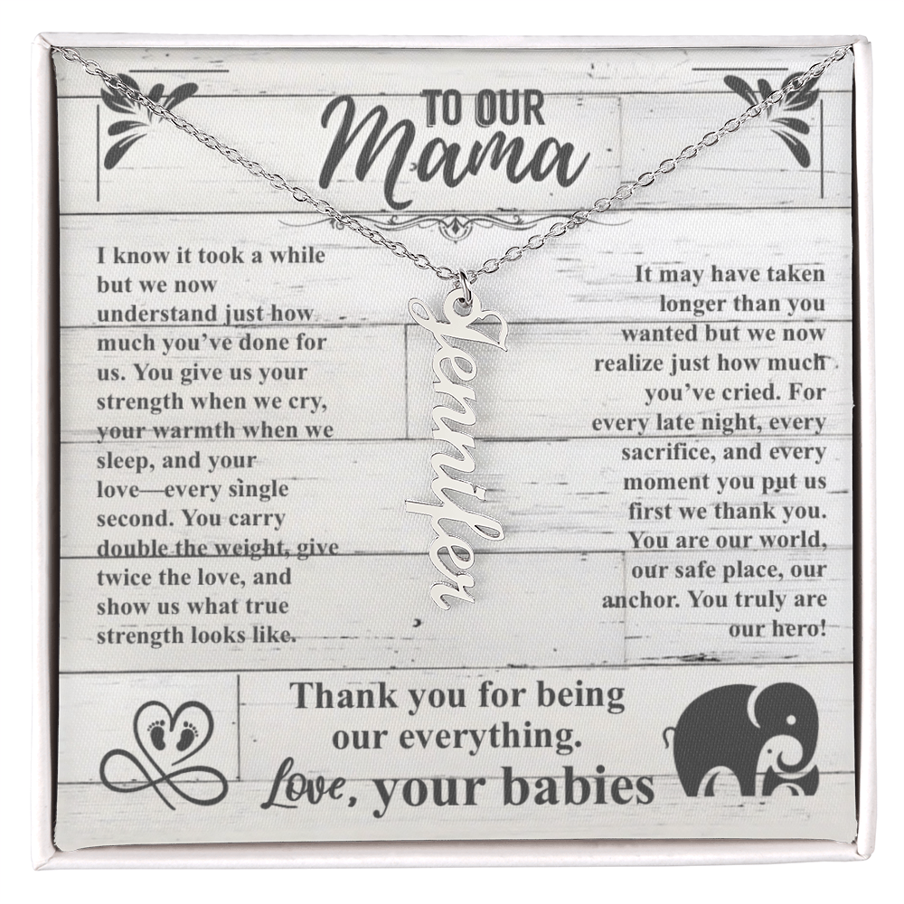 To Our Single Mama, Thank You For Being Our Everything!