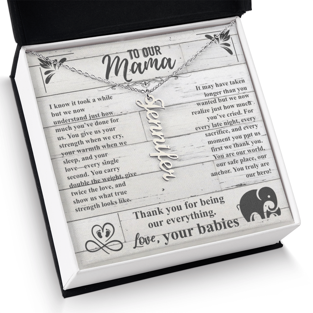 To Our Single Mama, Thank You For Being Our Everything!