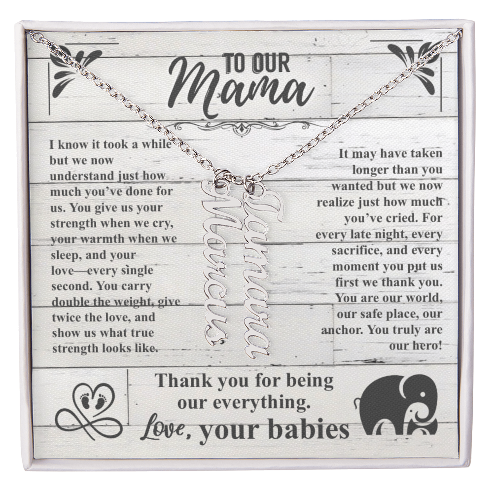 To Our Single Mama, Thank You For Being Our Everything!