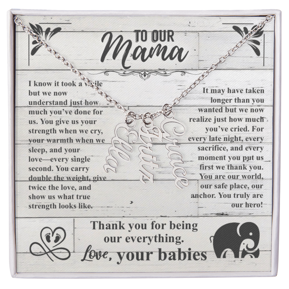 To Our Single Mama, Thank You For Being Our Everything!