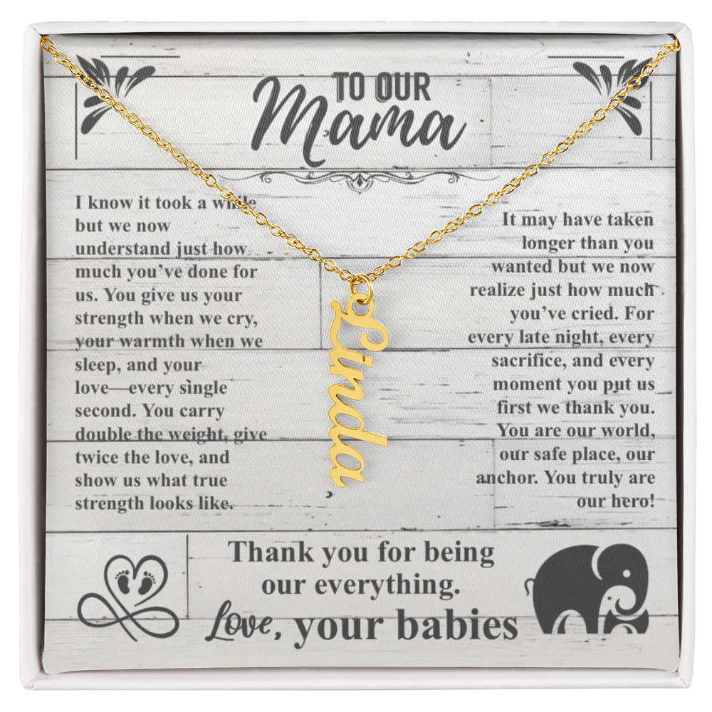 To Our Single Mama, Thank You For Being Our Everything!