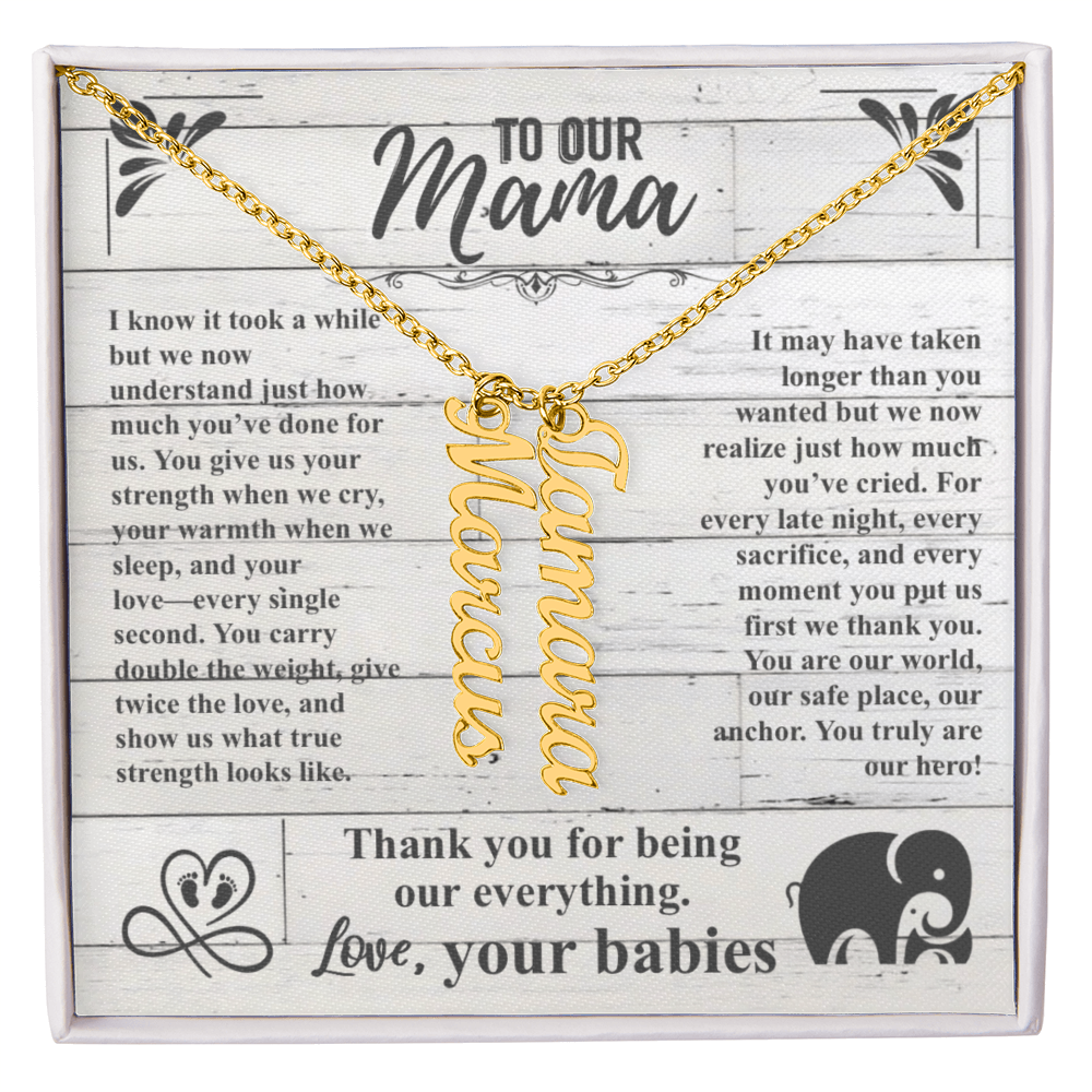 To Our Single Mama, Thank You For Being Our Everything!