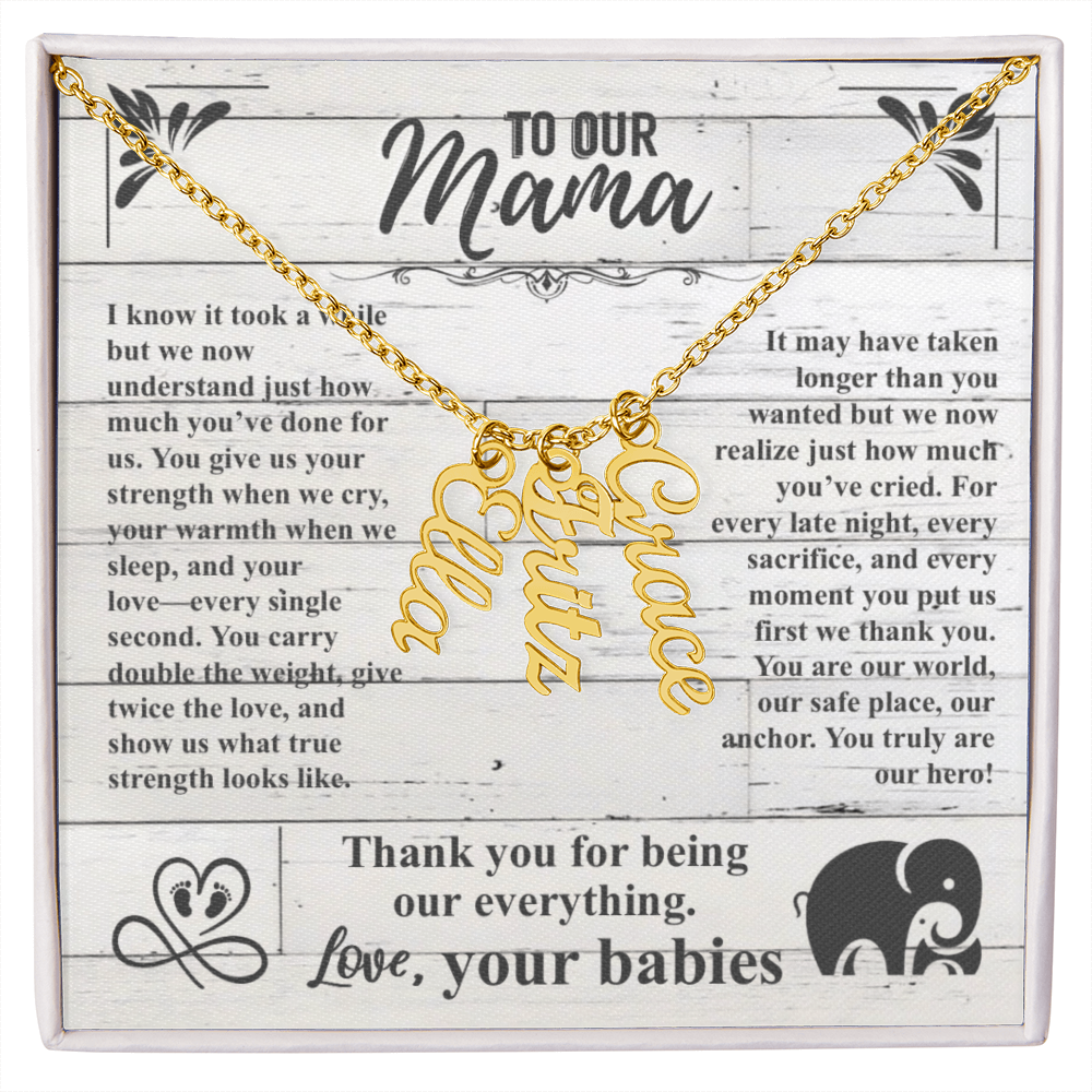 To Our Single Mama, Thank You For Being Our Everything!