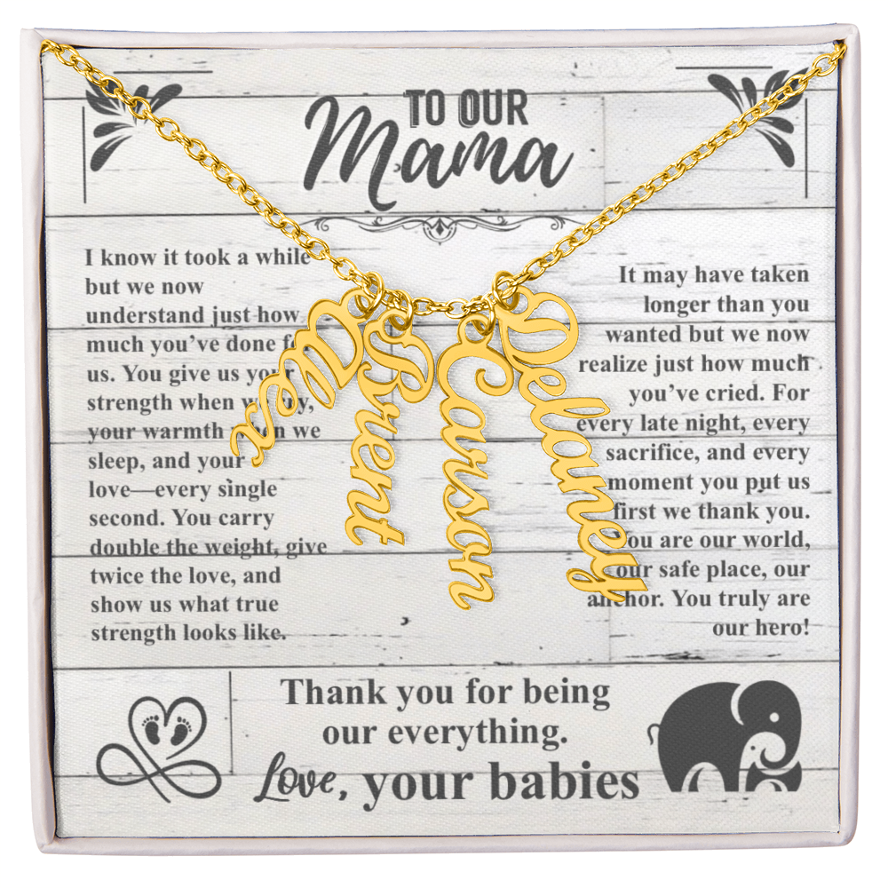 To Our Single Mama, Thank You For Being Our Everything!