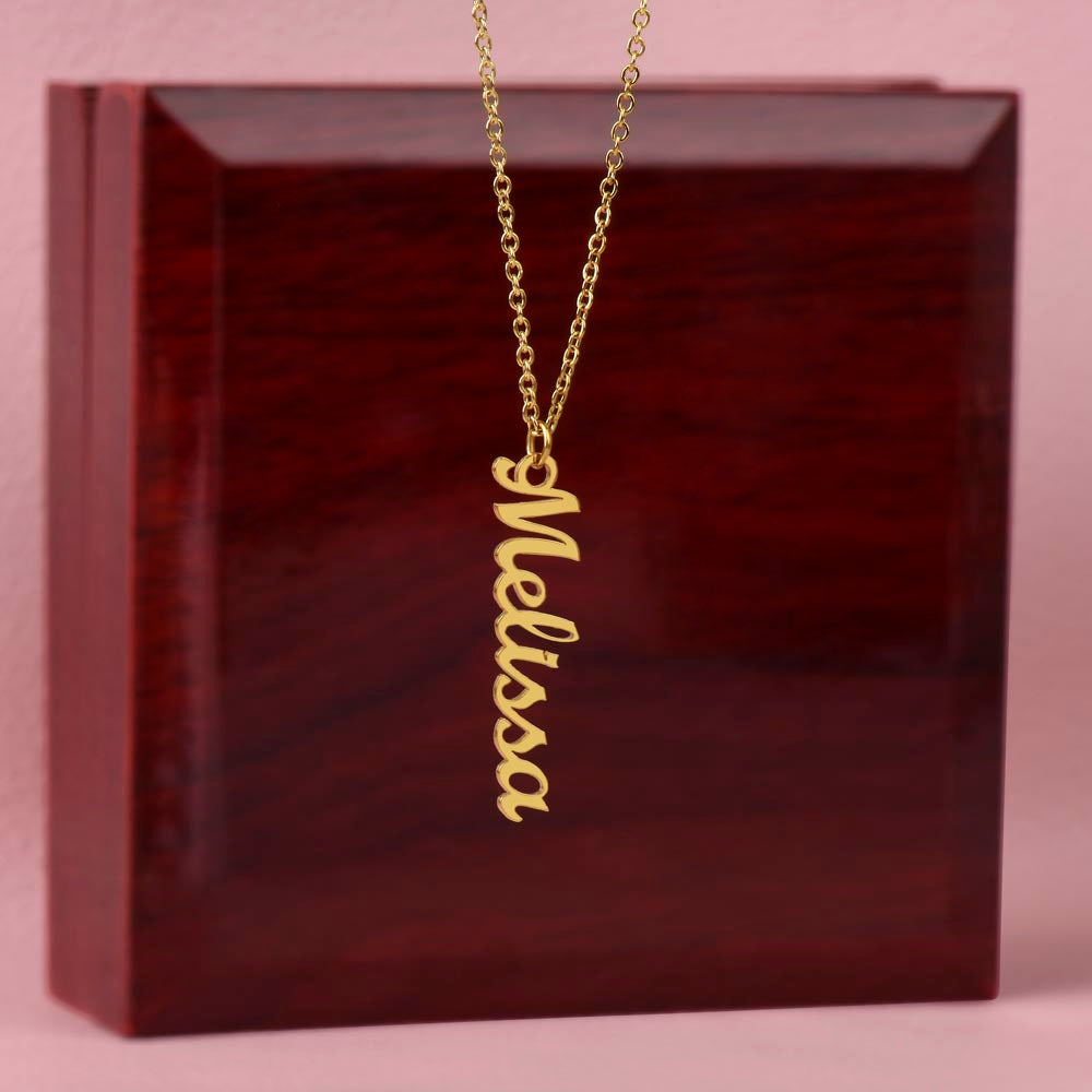 To Mom, The Hero of The Family_Name Necklace (Up to 4 names)