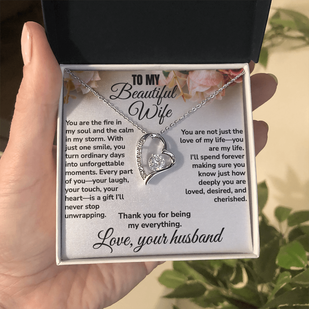 To My Beautiful Wife, Thank You For Being My Everything