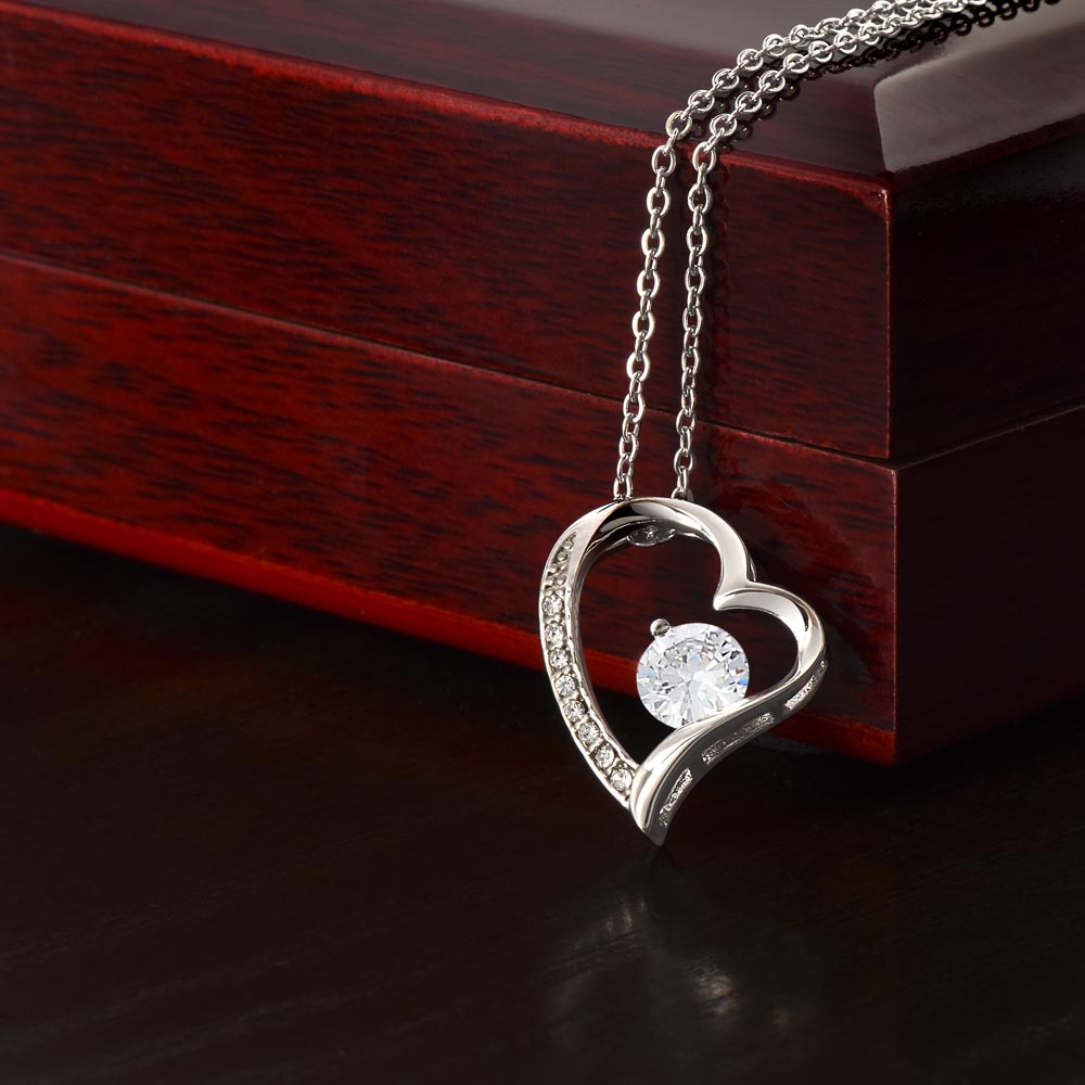I'm So Sorry.. I Love You Forever and Always Heart Necklace