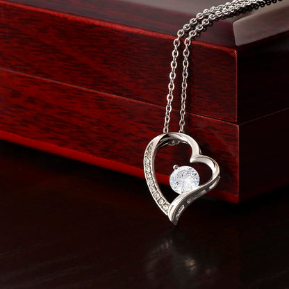 I'm So Sorry.. I Love You Forever and Always Heart Necklace
