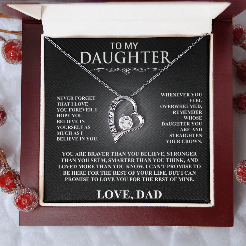 To My Daughter, I Will Love You For The Rest Of My Life