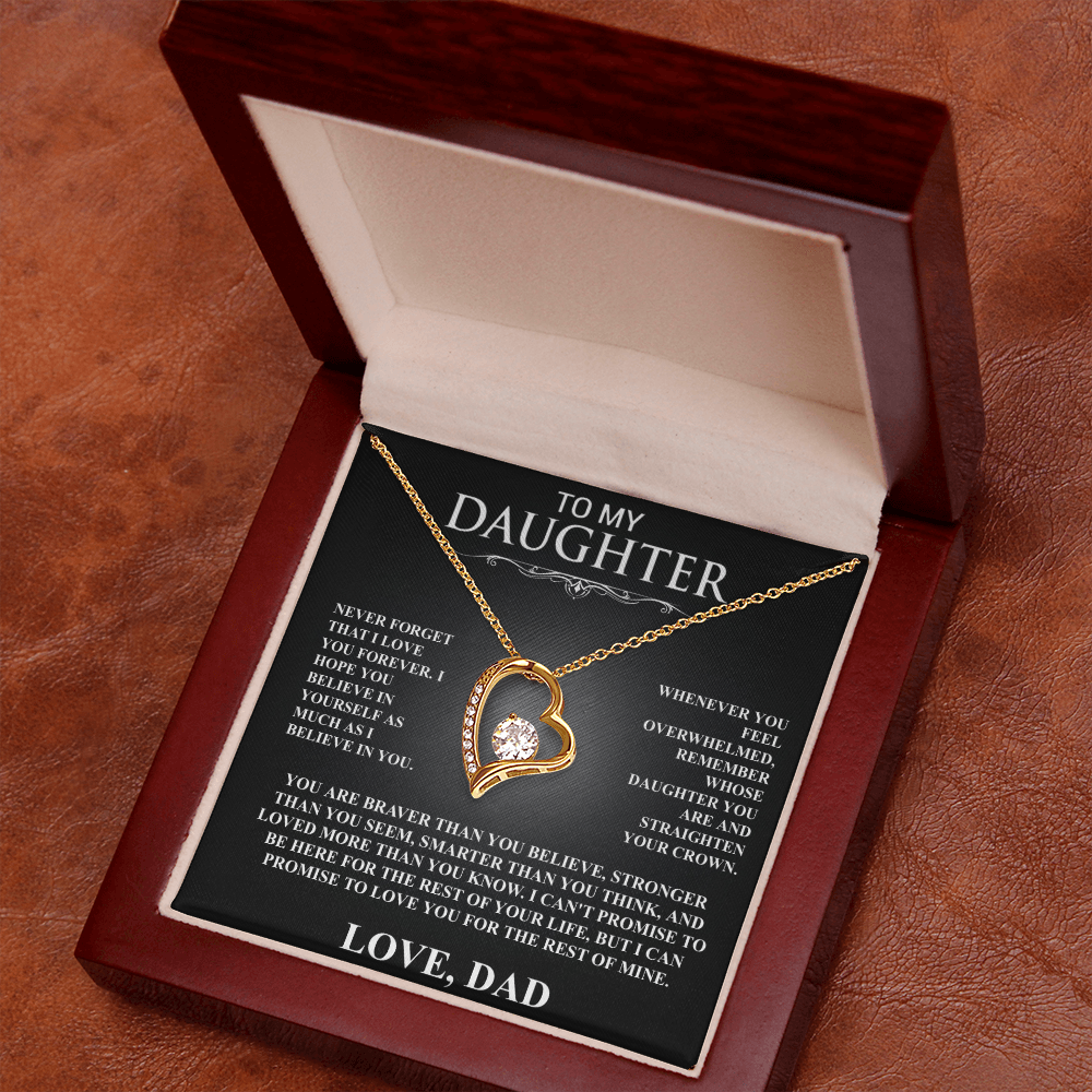 To My Daughter, I Will Love You For The Rest Of My Life