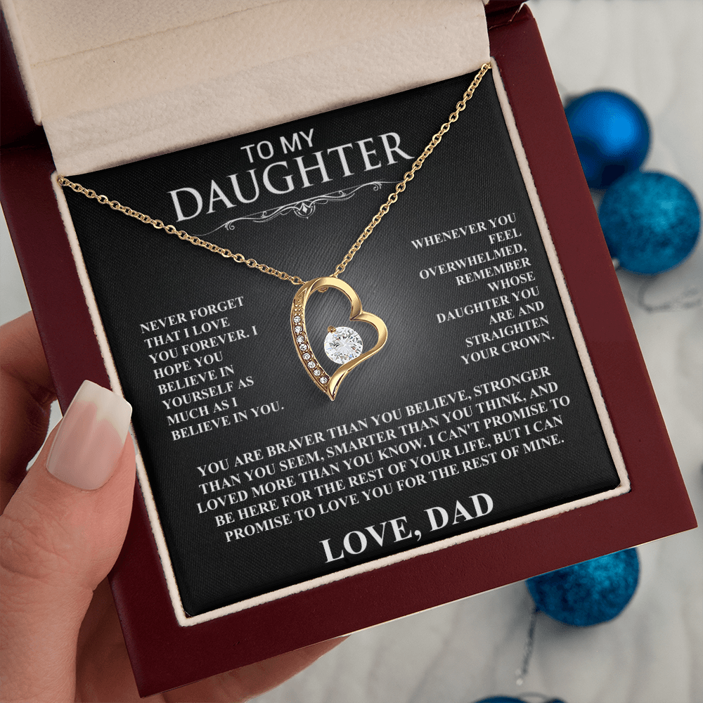 To My Daughter, I Will Love You For The Rest Of My Life