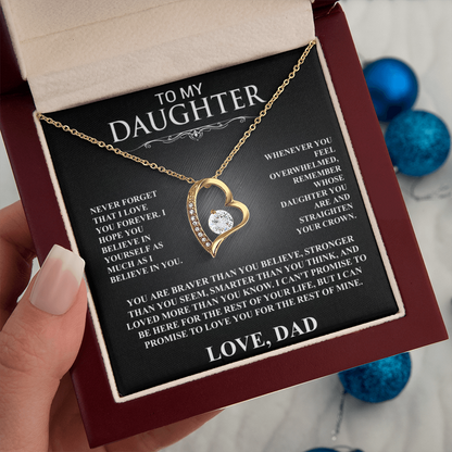 To My Daughter, I Will Love You For The Rest Of My Life