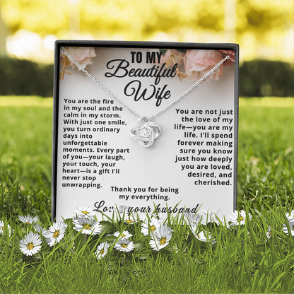 To My Beautiful Wife, Thank You For Being My Everything