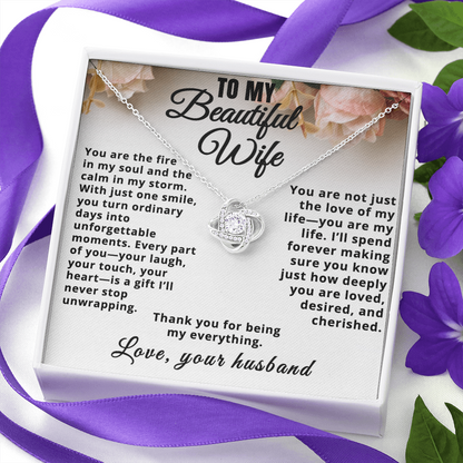 To My Beautiful Wife, Thank You For Being My Everything