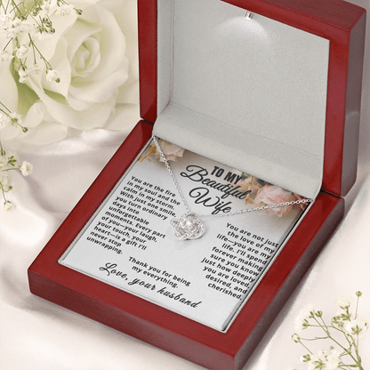 To My Beautiful Wife, Thank You For Being My Everything