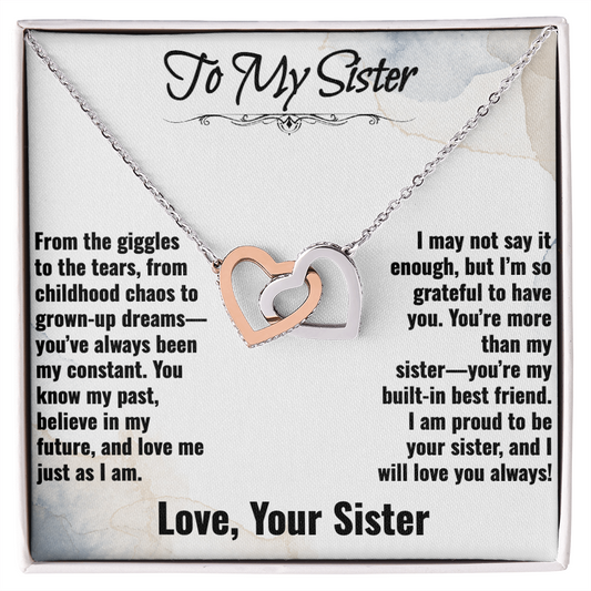 To My Sister, I Will Love You Always
