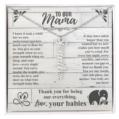 To Our Single Mama, Thank You For Being Our Everything!
