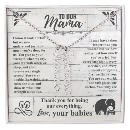 To Our Single Mama, Thank You For Being Our Everything!