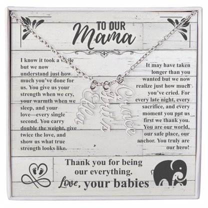 To Our Single Mama, Thank You For Being Our Everything!