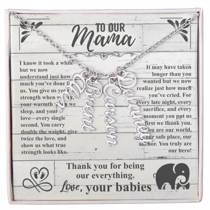To Our Single Mama, Thank You For Being Our Everything!