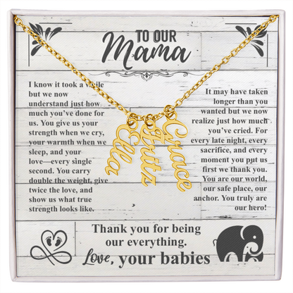 To Our Single Mama, Thank You For Being Our Everything!