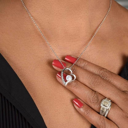 I'm So Sorry.. I Love You Forever and Always Heart Necklace