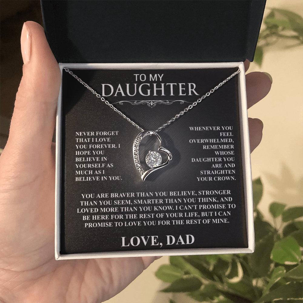 To My Daughter, I Will Love You For The Rest Of My Life