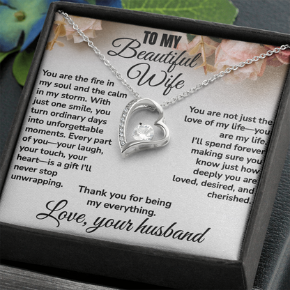 To My Beautiful Wife, Thank You For Being My Everything