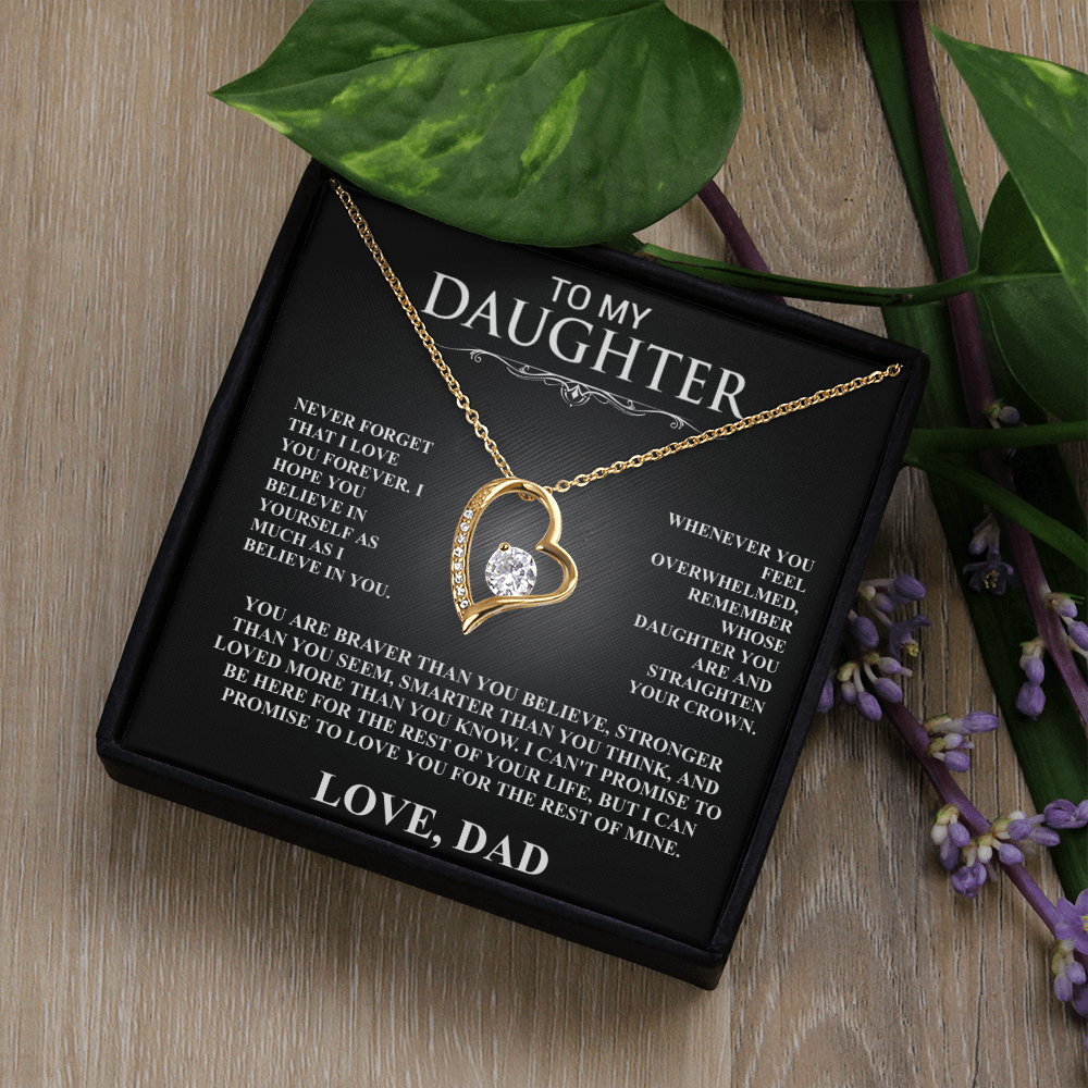 To My Daughter, I Will Love You For The Rest Of My Life
