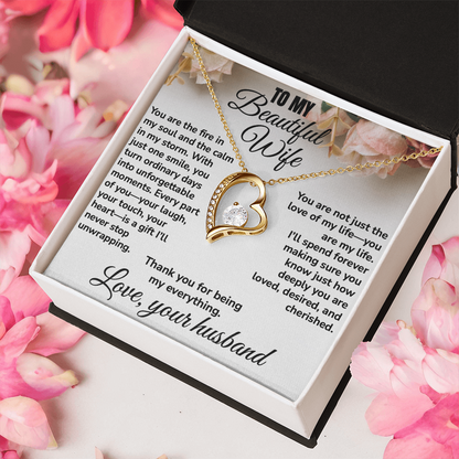 To My Beautiful Wife, Thank You For Being My Everything
