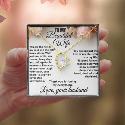 To My Beautiful Wife, Thank You For Being My Everything