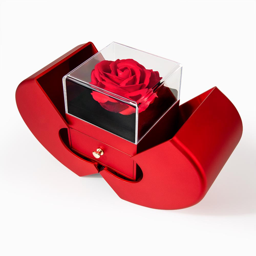 I'm sorry.. Rose and Love knot Necklace Gift Set,