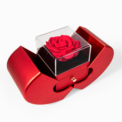 I'm sorry.. Rose and Love knot Necklace Gift Set,
