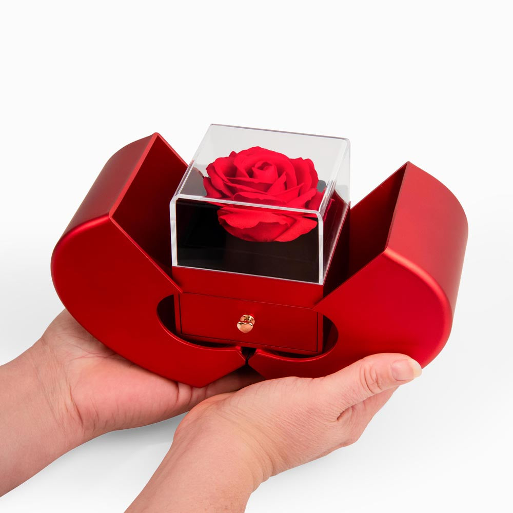 I'm sorry.. Rose and Love knot Necklace Gift Set,