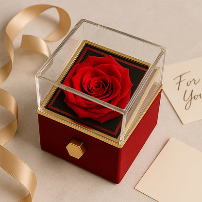 I'm So Sorry.. Heart Necklace in Rose Box