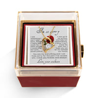 18K Yellow Gold Finish
